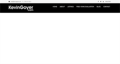 Desktop Screenshot of kevingoyer.com